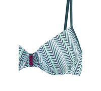 VIVANCE Bügel-Bikini Damen blau bedruckt Gr.38 Cup B