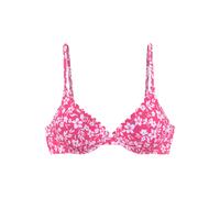 VIVANCE Bügel-Bikini-Top Damen neonpink-weiß Gr.34 Cup B