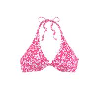 VIVANCE Bügel-Bikini-Top Damen neonpink-weiß Gr.36 Cup F