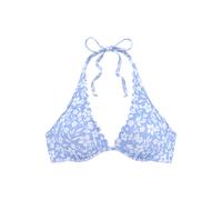 VIVANCE Bügel-Bikini-Top Damen himmelblau-weiß Gr.42 Cup E