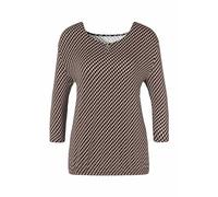 VIVANCE BY LASCANA Rundhalsshirt Damen schwarz Gr.48/50