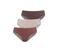 VIVANCE Brasilslip Damen rosé, beere, mahagoni Gr.44/46