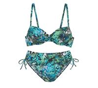 VIVANCE Bügel-Bikini Damen türkis bedruckt Gr.42 Cup C