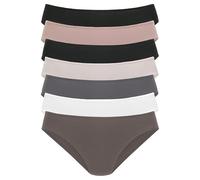 Jazz-Pants Slips VIVANCE, Damen, Gr. 44/46, bunt (braun, weiß, grau, puder, schwarz, rosa), Single Jersey, Obermaterial: 95% Baumwolle, 5% Elasthan, unifarben, bequem, Unterhosen, in frischen und gede