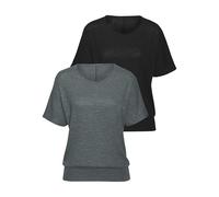 VIVANCE by Lascana Damen Kurzarmshirt