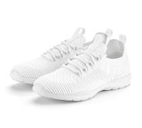 Sneaker LASCANA, Damen, Gr. 39, weiß, Obermaterial: 100% Textilmaterial. Futter: 100% Textilmaterial. Decksohle: 100% Textilmaterial. Laufsohle: 100% Synthetik, unifarben, casual, Schuhe, Slip In´s, F