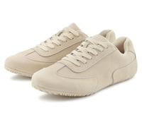 Sneaker VIVANCE "Schnürhalbschuh, Freizeitschuh", Herren, Gr. 39, beige, Obermaterial: 100% Rindsleder. Decksohle: 100% Textilmaterial. Futter: 100% Textilmaterial. Laufsohle: 100% Synthetik, Veloursl