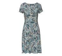 VIVANCE Sommerkleid Damen grün bedruckt Gr.42