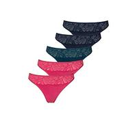 String VIVANCE Gr. 40/42, bunt (pink, petrol, navy) Damen Unterhosen (71383858-40) pink, petrol, navy