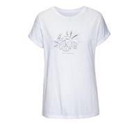 VIVANCE T-Shirt Damen weiß bedruckt Gr.32/34