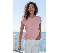 VIVANCE BY LASCANA Kurzarmshirt Damen mint. peach Gr.32/34