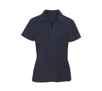 VIVANCE BY LASCANA Poloshirt Damen dunkelblau meliert Gr.32/34