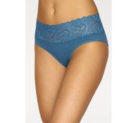 VIVANCE Damen Active Slips (3 Stück) camel / himmelblau / merlot, Größe 44/46, 3543616 Camel / Himmelblau / Merlot L