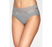 Slip VIVANCE Gr. 48/50, schwarz-weiß (weiß, schwarz, grau, meliert) Damen Unterhosen (485086-48) weiß, schwarz, grau, meliert