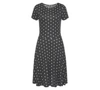 VIVANCE BY LASCANA Sommerkleid Damen anthrazit-rose-bedruckt Gr.40