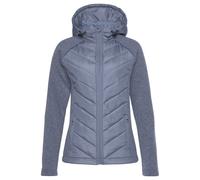 Steppjacke VIVANCE, Damen, Gr. 44, blau, Steppware, Obermaterial: 100% Polyester. Ärmel: 100% Polyester, meliert, Jacken Steppjacke, mit Strickfleece-Ärmeln, Topseller (17254544-44)