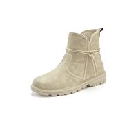 Stiefelette VIVANCE "Boots, Stiefel", Damen, Gr. 42, beige, Obermaterial: 100% Lederimitat. Futter: 100% Textilmaterial. Decksohle: 100% Textilmaterial. Laufsohle: 100% Synthetik, unifarben, Strukturm