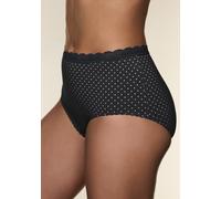 VIVANCE BY LASCANA Taillenslip Damen schwarz/creme Gr.40/42