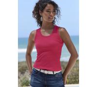 VIVANCE BY LASCANA Tanktop Damen pink, navy Gr.40/42