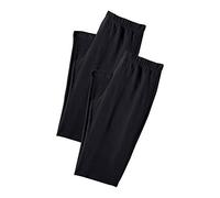 Große Größen: Caprileggings, schwarz, Gr.52/54