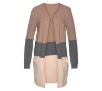 VIVANCE Cardigan Damen rosa-grau-apricot Gr.32/34