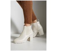 Chelseaboots VIVANCE Gr. 39, beige Damen Schuhe Chelseaboots Ankleboots Stiefelette Schlupfboots (73482918-39) beige