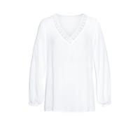 Crinklebluse VIVANCE Gr. 38, weiß Damen Blusen (65675850-38) weiß