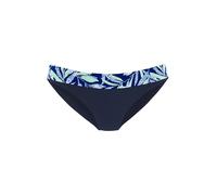 Bikini-Hose VIVANCE "Jelly", Damen, Gr. 40, N-Gr, blau (blau bedruckt), Obermaterial: 80% Polyamid, 20% Elasthan. Futter: 100% Polyester, bedruckt, Badehosen Bikini-Hose, mit bedrucktem Umschlag (1994