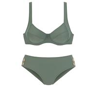 VIVANCE Bügel-Bikini Damen oliv Gr.38 Cup E