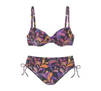 VIVANCE Bügel-Bikini Damen schwarz bedruckt Gr.40 Cup D