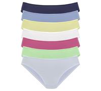 Jazz-Pants Slips VIVANCE Gr. 40/42, 7 St., bunt (1. farbsortiment) Damen Unterhosen Jazzpants in frischen Farben (95297722-40)