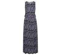 Maxikleid VIVANCE Gr. 40, N-Gr, bunt (blau, rosé bedruckt) Damen Kleider Strandkleider mit Seitennahttaschen und Schlitz, lockeres Sommerkleid, Strandkleid (28370544-40)