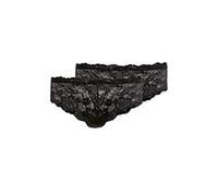 Panty VIVANCE, Damen, Gr. 36/38, schwarz, Spitze, Obermaterial: 89% Polyamid, 11% Elasthan, figurbetont, Unterhosen Panty, aus elastischer Spitze, sexy Dessous (841047-36) schwarz