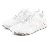 Sneaker VIVANCE "Slip-On-Sneaker, Sommer Sneaker", Damen, Gr. 39, bunt (weiß, rose), Obermaterial: 100% Textilmaterial. Decksohle: 100% Textilmaterial. Futter: 100% Textilmaterial. Laufsohle: 100% Syn