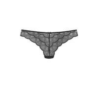 String VIVANCE "Mirabella", Damen, Gr. 36/38, schwarz, Microtouch, Obermaterial: 87% Polyamid, 13% Elasthan, körpernah, Unterhosen String, rundherum aus Spitze (99623248-36) schwarz