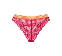 VIVANCE Damen Tanga in verführerischer Schnittform, aus weichem Microtouch-Material und blumiger Spitze