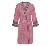 VIVANCE DREAMS BY LASCANA Damen Kimono pink gemustert Gr.40/42