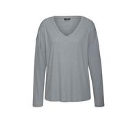 Langarmshirt VIVANCE DREAMS Gr. 44/46, grau (taubengrau) Damen Shirts (52731509-44) taubengrau