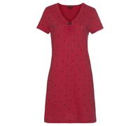 VIVANCE DREAMS BY LASCANA Damen Nachthemd rot Gr.56/58