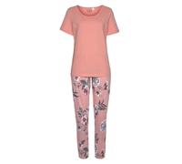 VIVANCE DREAMS BY LASCANA Damen Pyjama coral-apricot Gr.36/38
