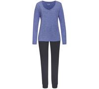 VIVANCE DREAMS BY LASCANA Damen Pyjama lila-meliert Gr.44/46