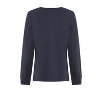 VIVANCE DREAMS BY LASCANA Damen Pyjamaoberteil dunkelblau Gr.40/42