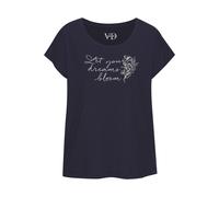 VIVANCE DREAMS BY LASCANA Damen Pyjamaoberteil marine Gr.32/34