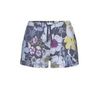 Schlafshorts VIVANCE DREAMS, Damen, Gr. 40/42, N-Gr, bunt (geblümt), Single Jersey, Obermaterial: 50% Baumwolle, 50% Viskose, geblümt, Basic, loose fit kurz, Hosen, mit Alloverdruck (18401342-40) gebl