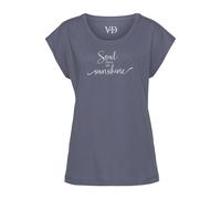 T-Shirt VIVANCE DREAMS Gr. 44/46, blau (dunkelblau) Damen Shirts (65706917-44) dunkelblau