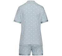 VIVANCE DREAMS BY LASCANA Damen Umstandspyjama hellblau-gemustert Gr.44/46
