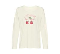 LASCANA - Vivance Dreams VD Longsleeve ecru - Gr. - 40/42
