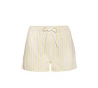 VIVANCE DREAMS BY LASCANA Pyjamashorts Damen gelb-weiß-gestreift Gr.32/34