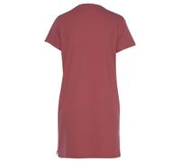Bigshirt VIVANCE DREAMS, Damen, Gr. 36/38, rot, Single Jersey, Obermaterial: 100% Baumwolle, unifarben, Basic, bequem mini, Rundhals, Shirts, mit Frontdruck (28218135-36) rot