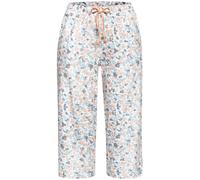 Caprihose VIVANCE DREAMS, Damen, Gr. 32/34, N-Gr, orange, graublau, gepunktet, Single Jersey, Obermaterial: 100% Baumwolle, gepunktet, Basic, bequem 3/4-Länge, Hosen, in schmaler Capriform (47215769-3